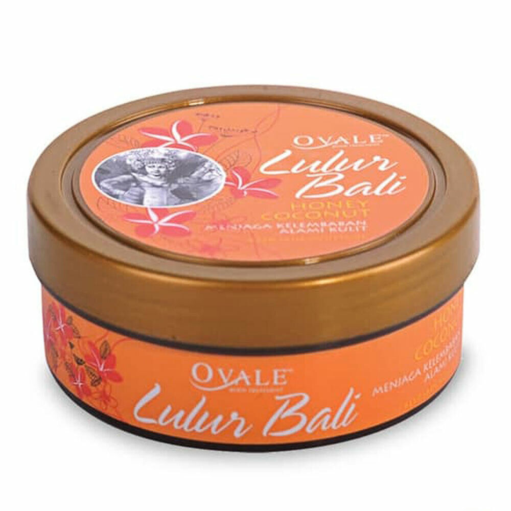 <b style="color:red;">Kino</b><br>OVALE Lulur Bali Body Scrub Honey Coconut