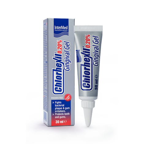 <b style="color:red;">Chlorhexil</b><br>0.20% Gel