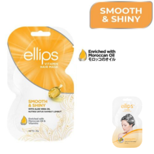 <b style="color:red;">Kino</b><br>Ellips Hair Vitamin Smooth & Shiny Mask
