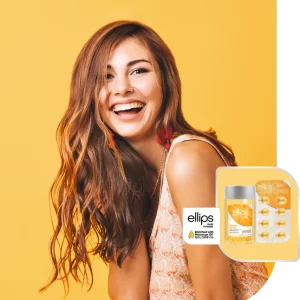 <b style="color:red;">Kino</b><br>Ellips Hair Vitamin Smooth & Shiny