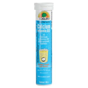 <b style="color:red;">Sunlife </b><br>Calcium+D3