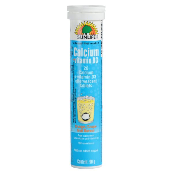 <b style="color:red;">Sunlife </b><br>Calcium+D3