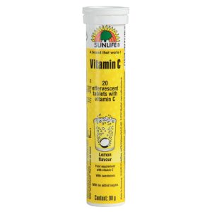 <b style="color:red;">Sunlife </b><br>Vitamin C