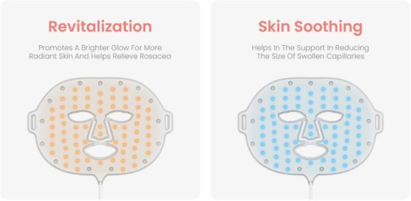 <b style="color:red;">Light Tree</b><br>Aduro 7+1 LED Light Therapy Mask - Image 6