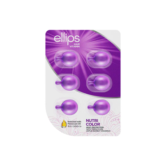 <b style="color:red;">Kino</b><br>Ellips Hair Vitamin Nutri Color - Image 3
