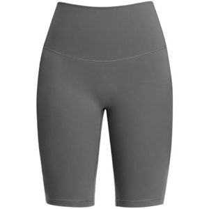 High-waisted sport short gray